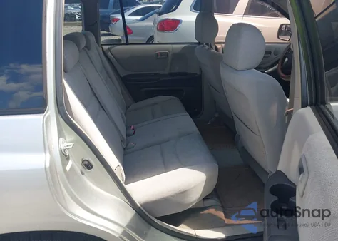 2001 Toyota Highlander V6 z USA, uszkodzony, nr VIN JTEGF21A610005989